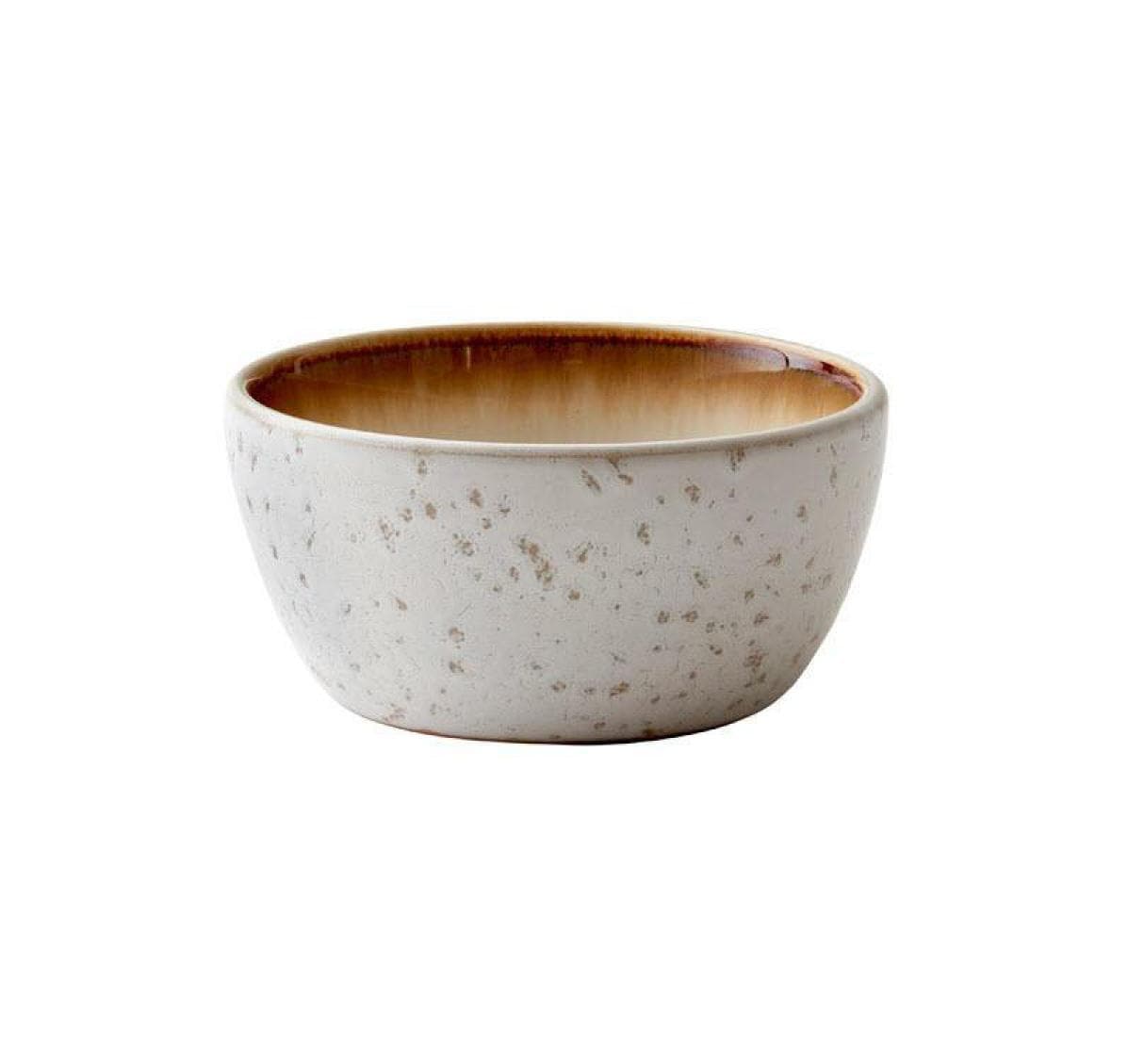 Schale, Porzellan, weiße Schale, Keramikkrug?, Glazed interior brown