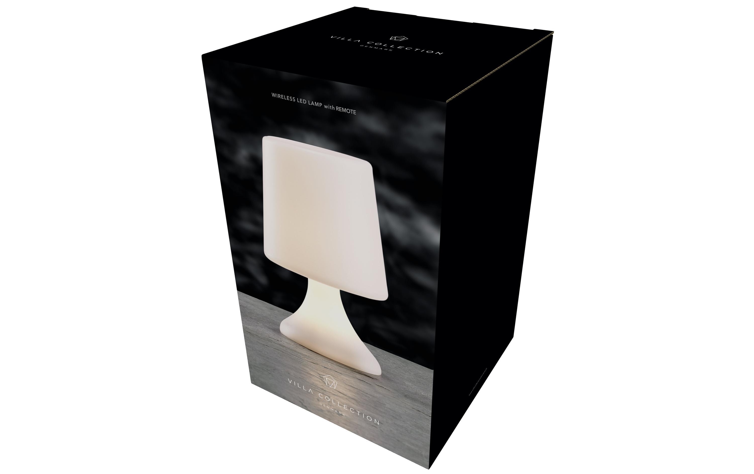 Villa Collection LED Lounge Lampe weiss