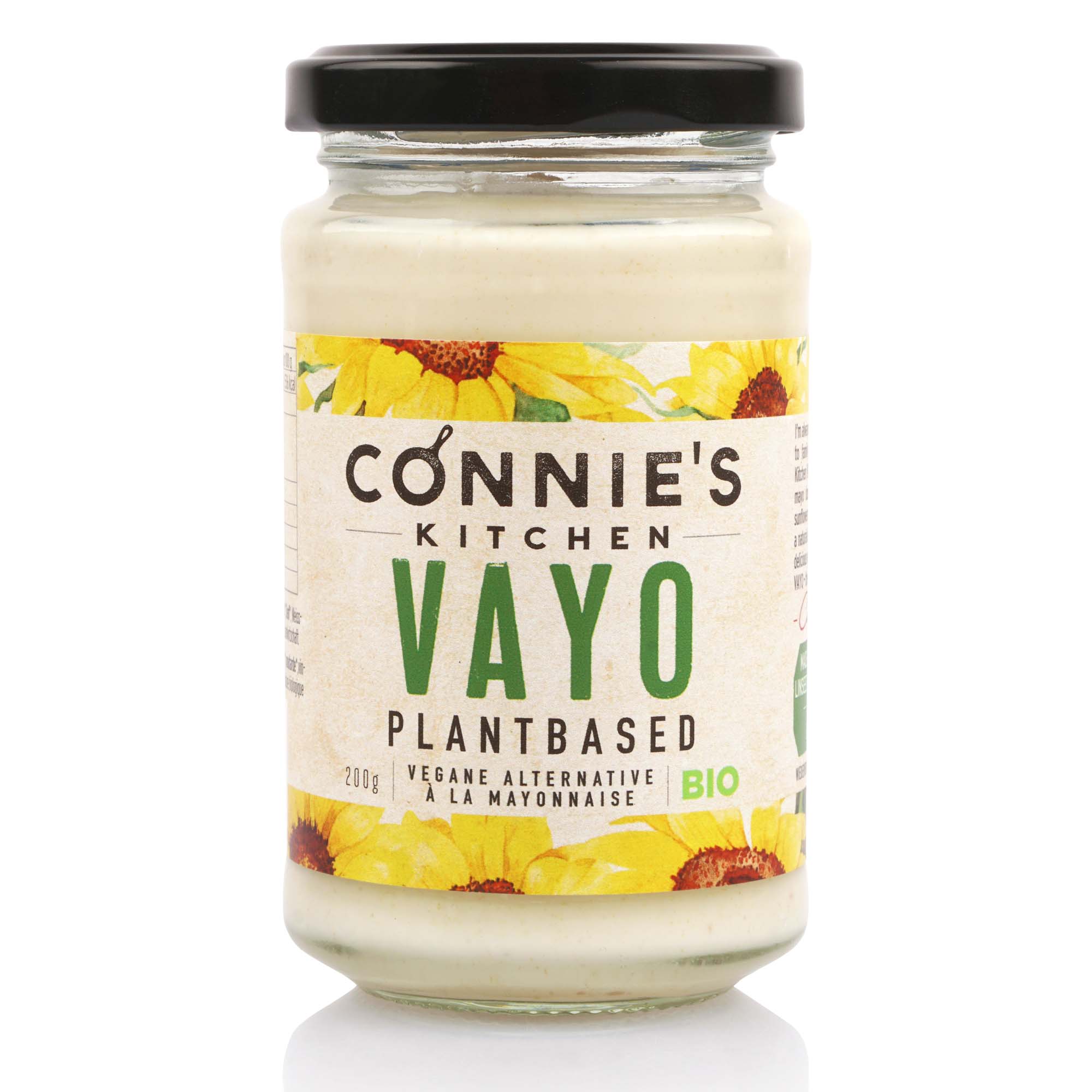 Connie's Kitchen Vayo Vegane Alternative zu Mayonnaise Bio, 200g