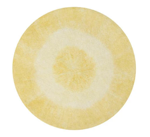 Rug Tie-Dye Yellow