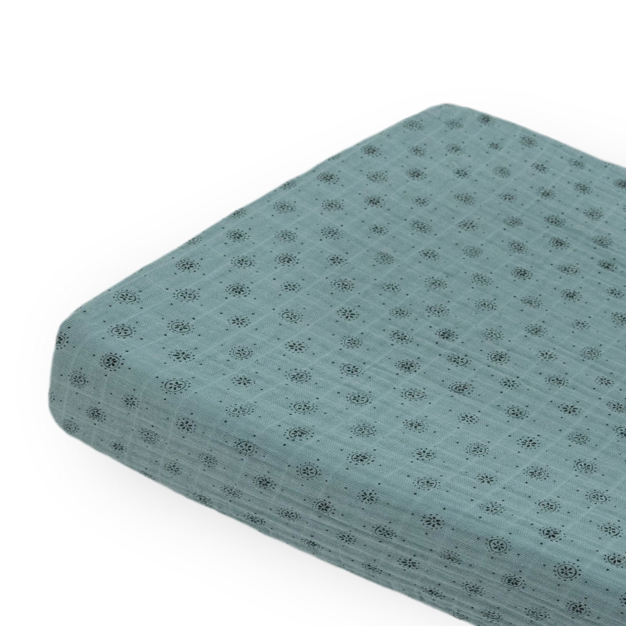 Baumwoll-Muslin Überzug für Wickelunterlage Wallflower
