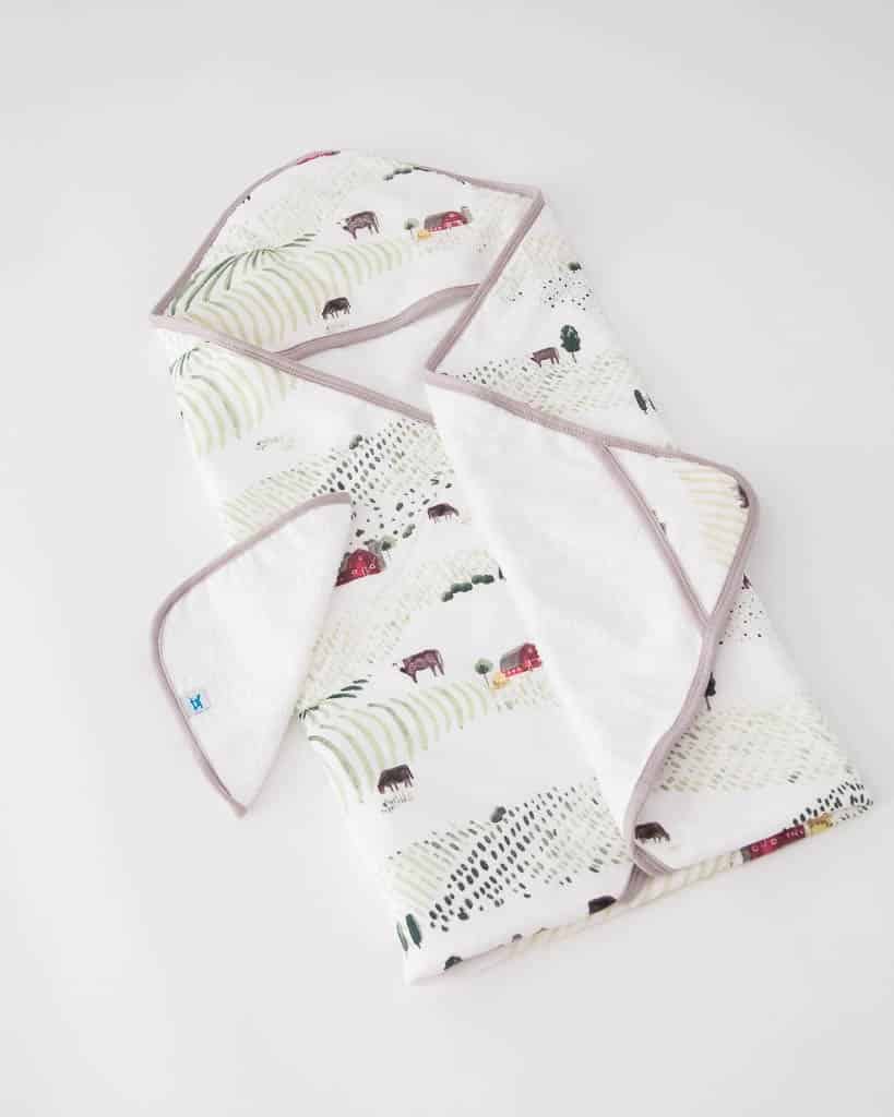 Hooded Towel & Wash Cloth Set - Rolling Hills Hooded Towel & Wash Cloth Set - Rolling Hills