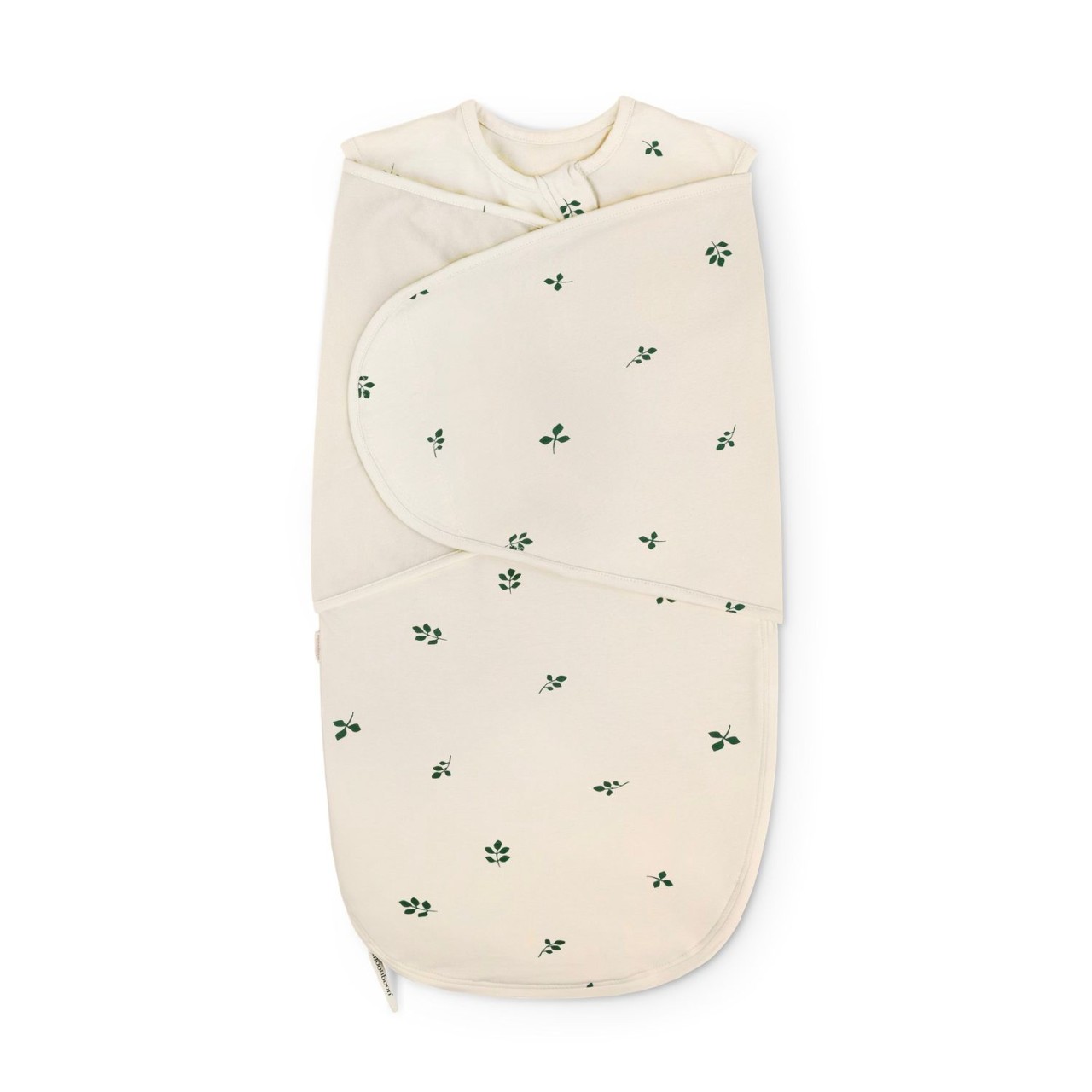 baby, Schlafsack, Swaddle, Crepe, grünes Kleeblatt Muster