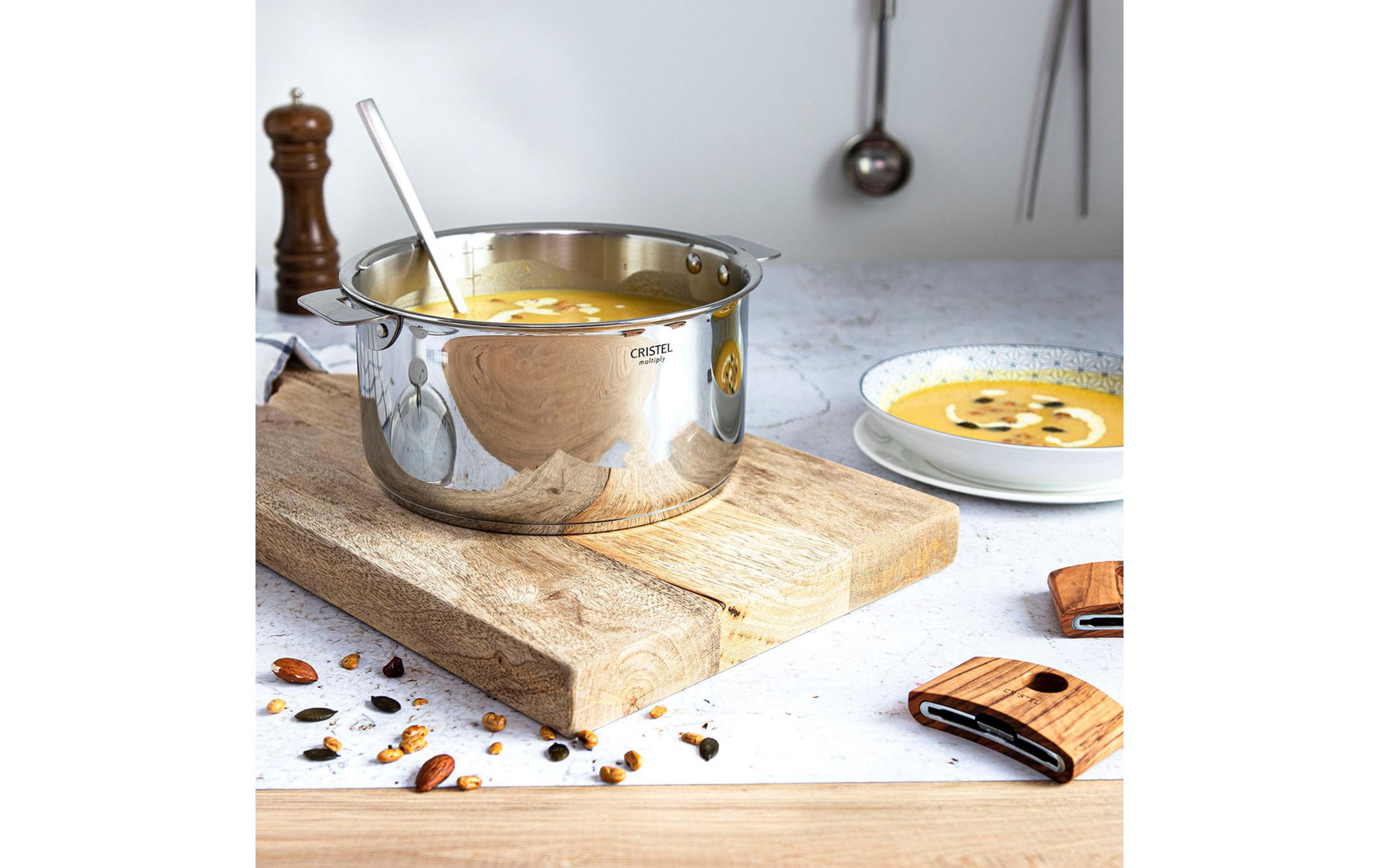 Cristel Edelstahltöpfe Casteline 4er Set