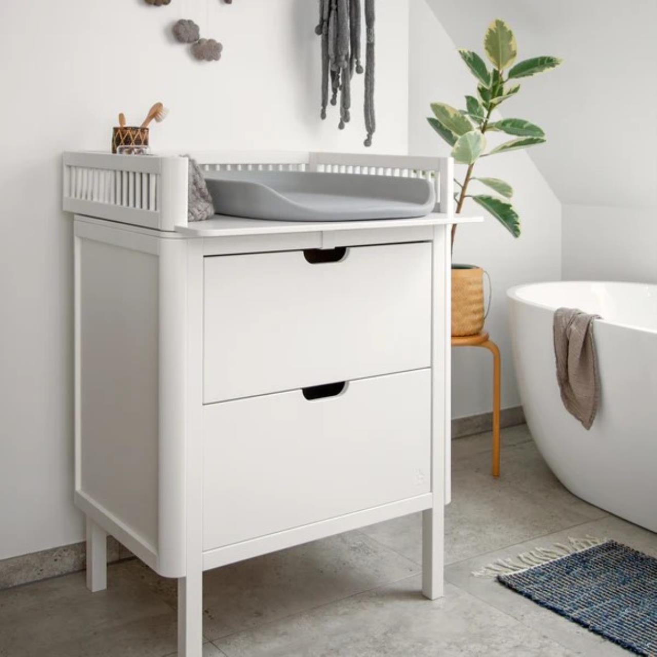 PUSLE PUR Wickelmatte, stone