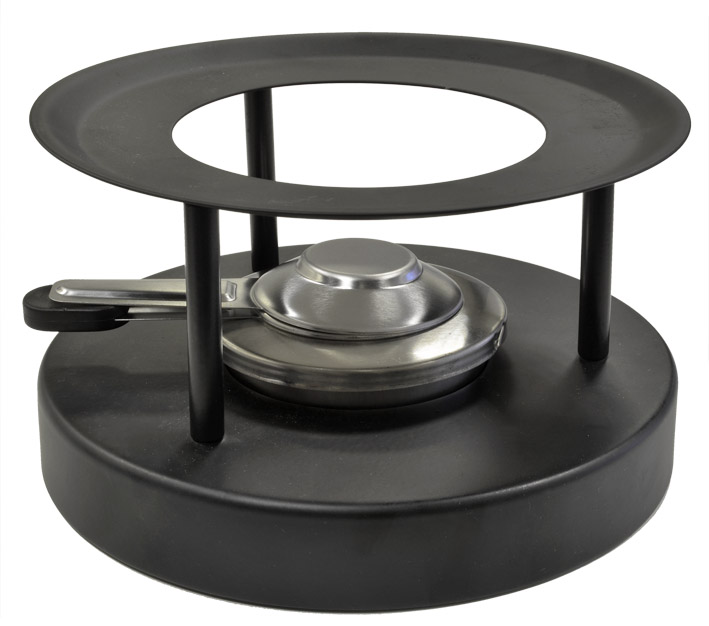 Black Rechaud schwarz mit Brenner Ø  20.5  cm