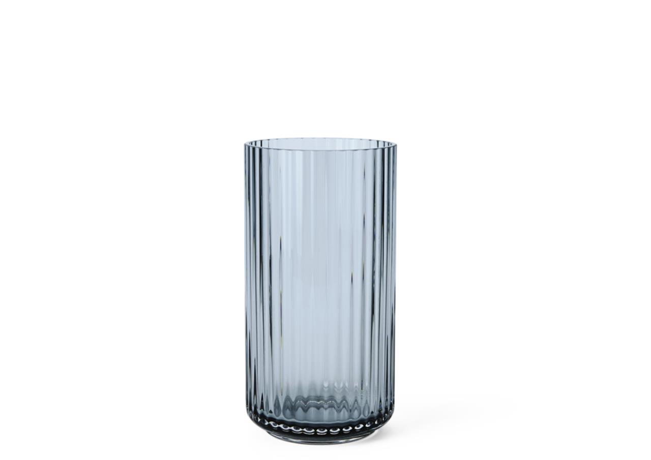 Lyngby Vase, 20.5cm, Midnight Blue