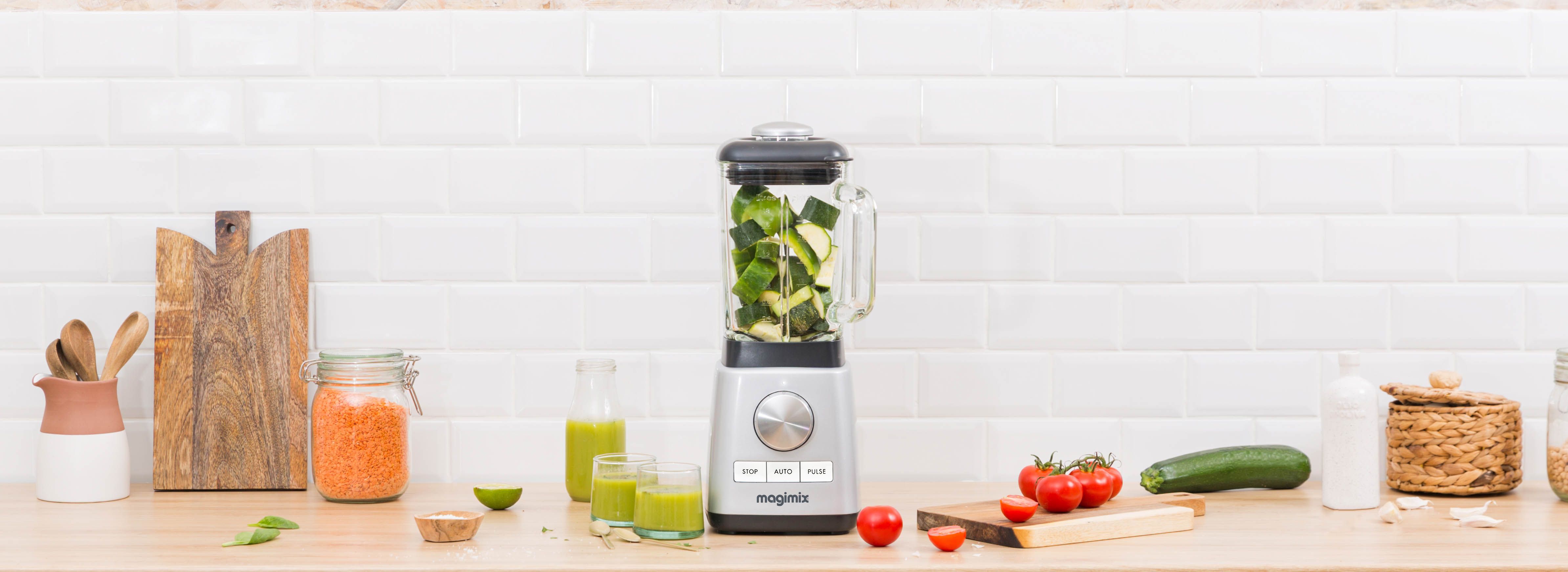 Power Blender, Chrom matt