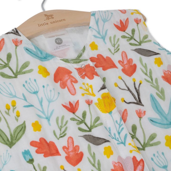 Cotton Muslin Sleeping Bag Gr. XL - Meadow