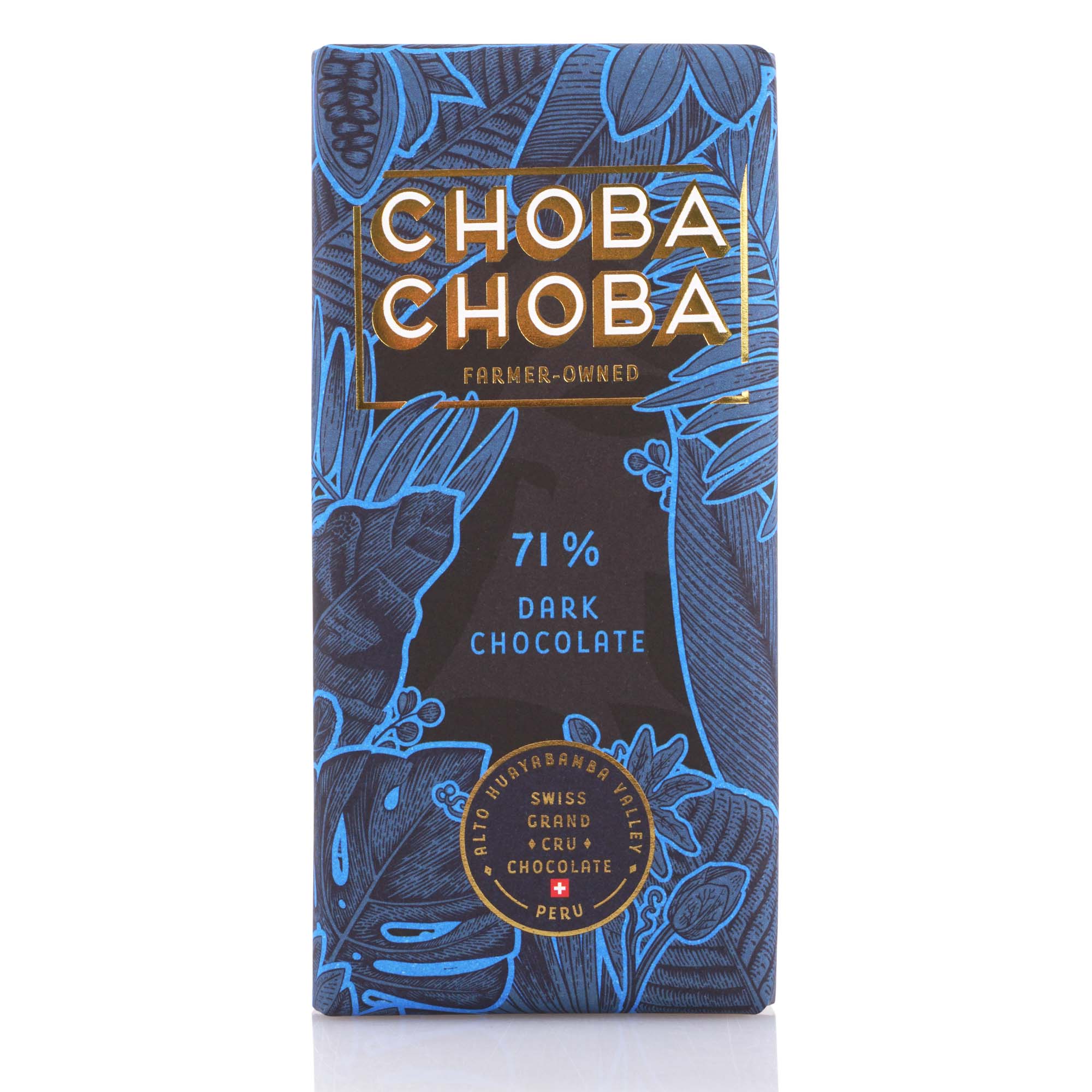 Choba Choba Schokoladen Tafel, Pure Dark 71% Bio, 91g