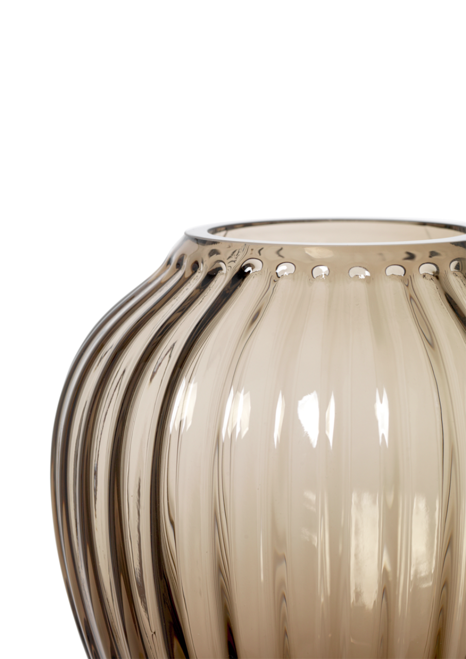 Hammershøi Vase, 14cm, Walnuss