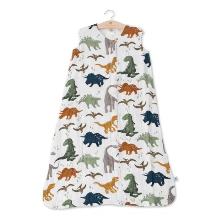 Cotton Muslin Quilted Sleep Bag Gr. XL - Dino Friends Cotton Muslin Quilted Sleep Bag Gr. XL - Dino Friends