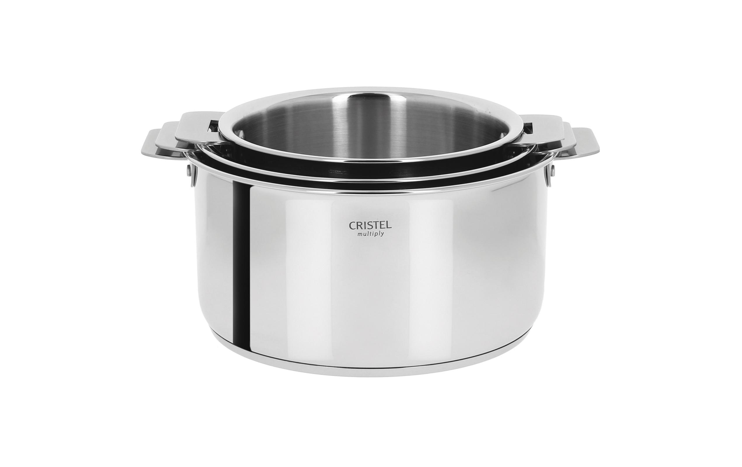 Cristel Edelstahltöpfe Casteline 3er Set