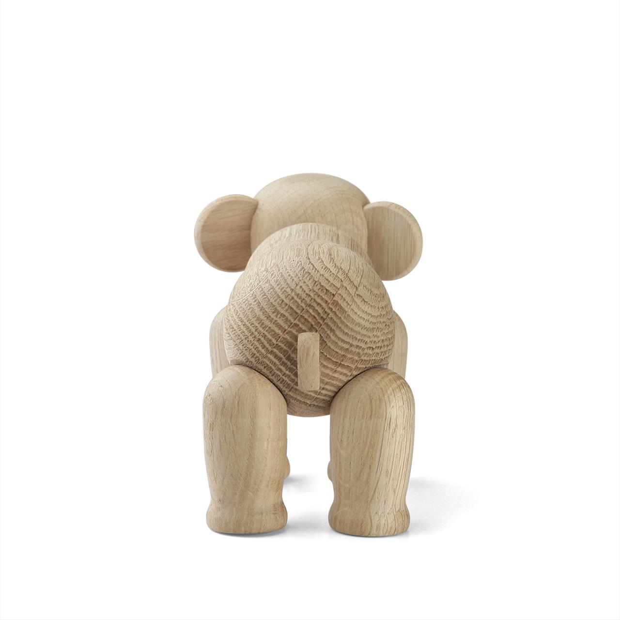 Elefant mini, 9.5cm, Eiche