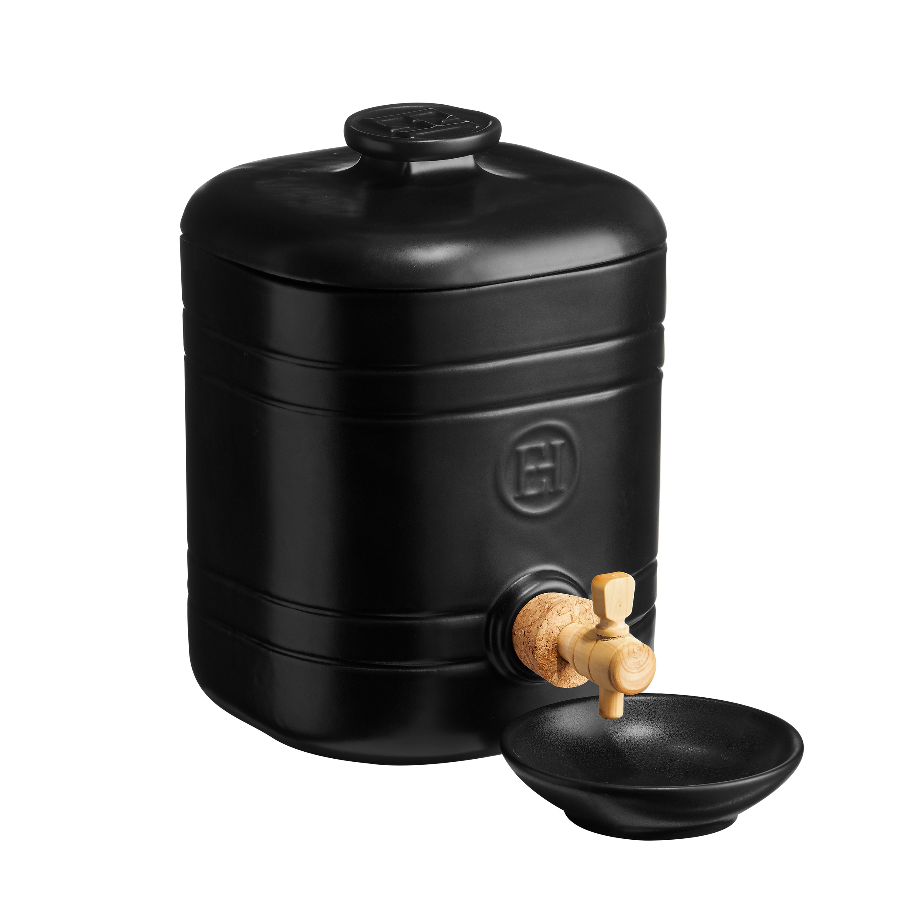 Essigtopf 2.5L Schwarz VV