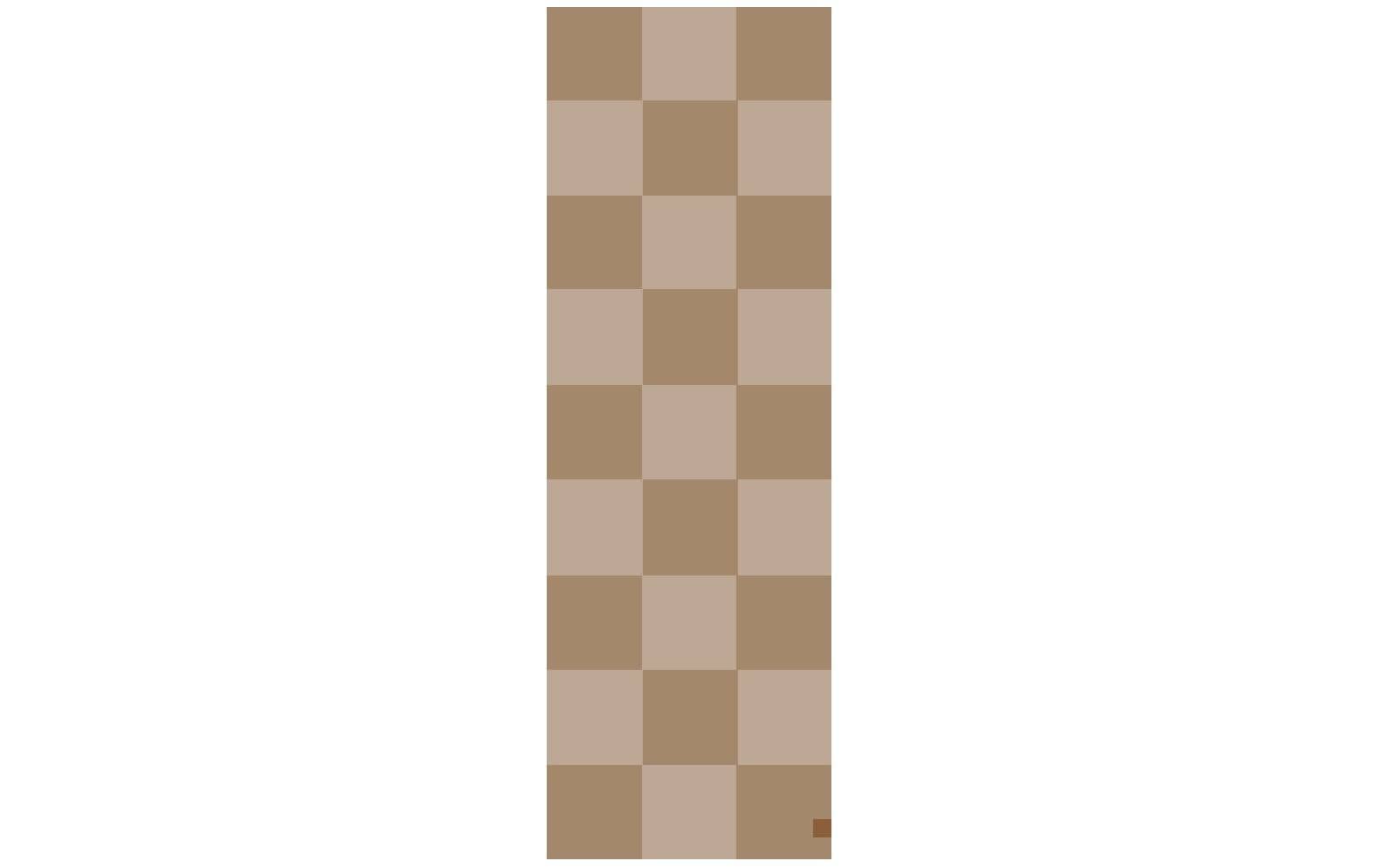 Oyoy Teppich Schachbrett Runner
