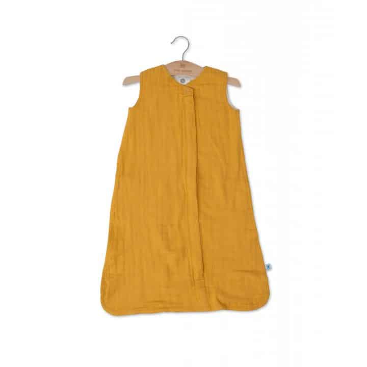 Cotton Muslin Sleeping Bag Gr. S - Mustard