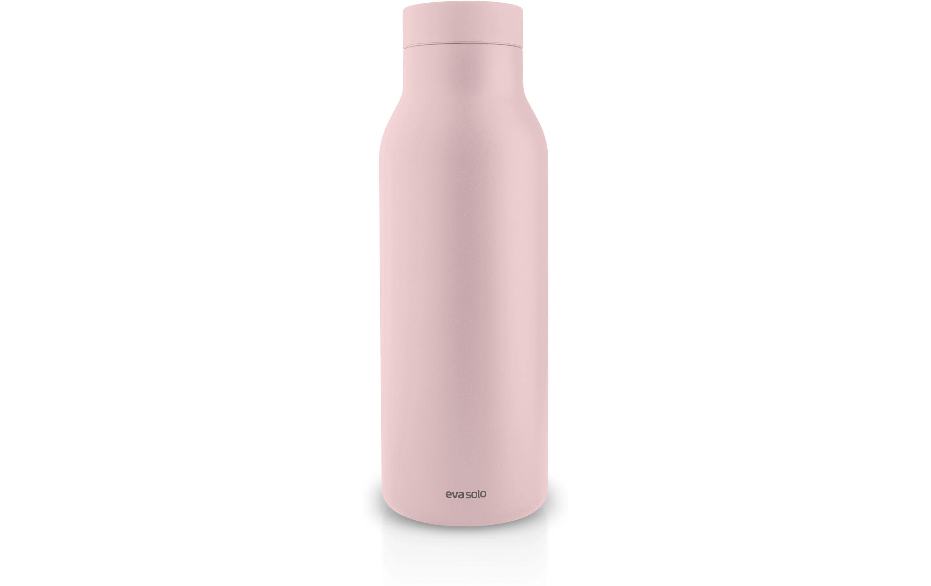  Trinkflasche,  Wasserflasche,  Edelstahl,  rosa,  wiederverwendbar