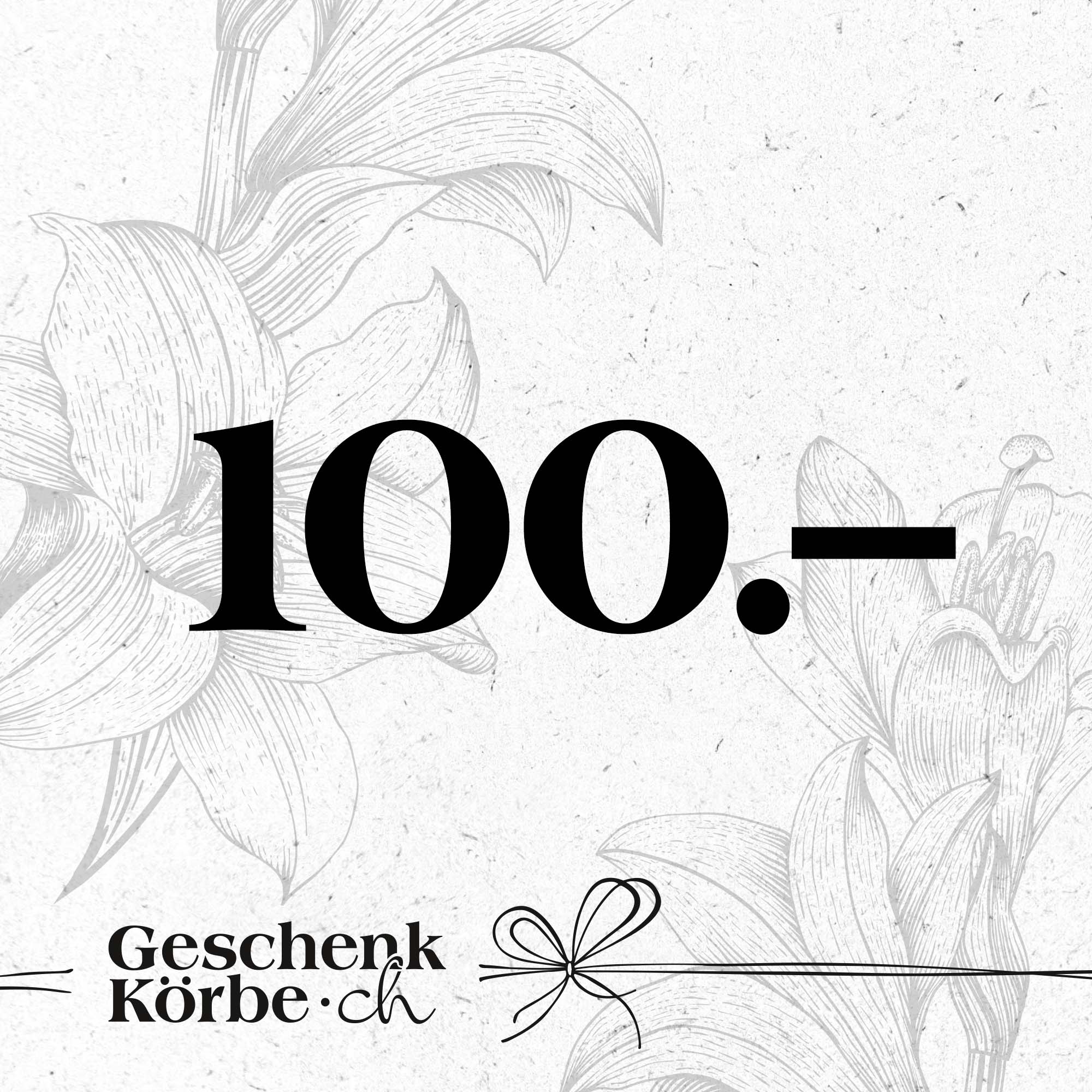 Geschenk, Blumen, Verpackung, Karte, 100.-