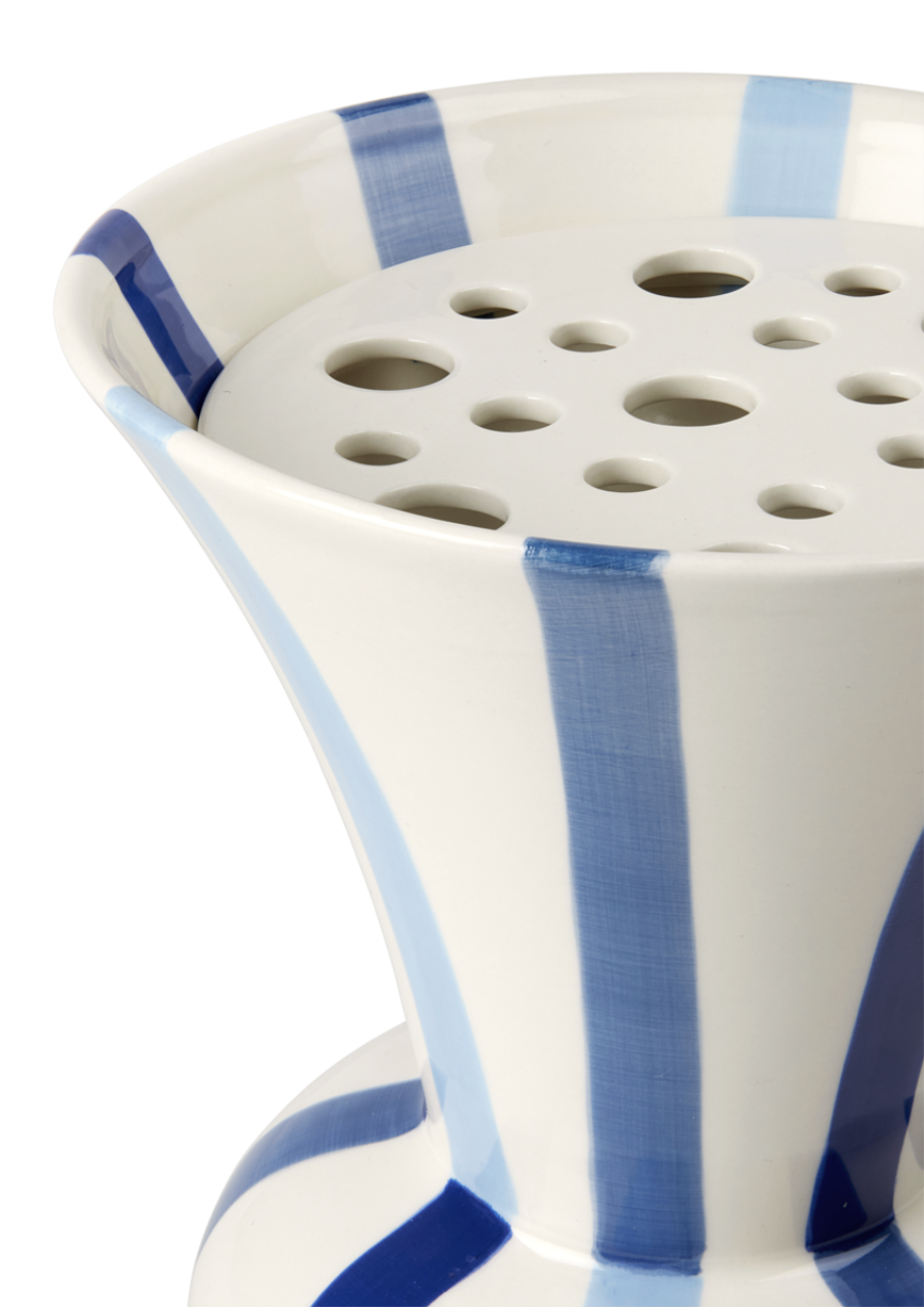 Signature Vase, 20cm, Blau