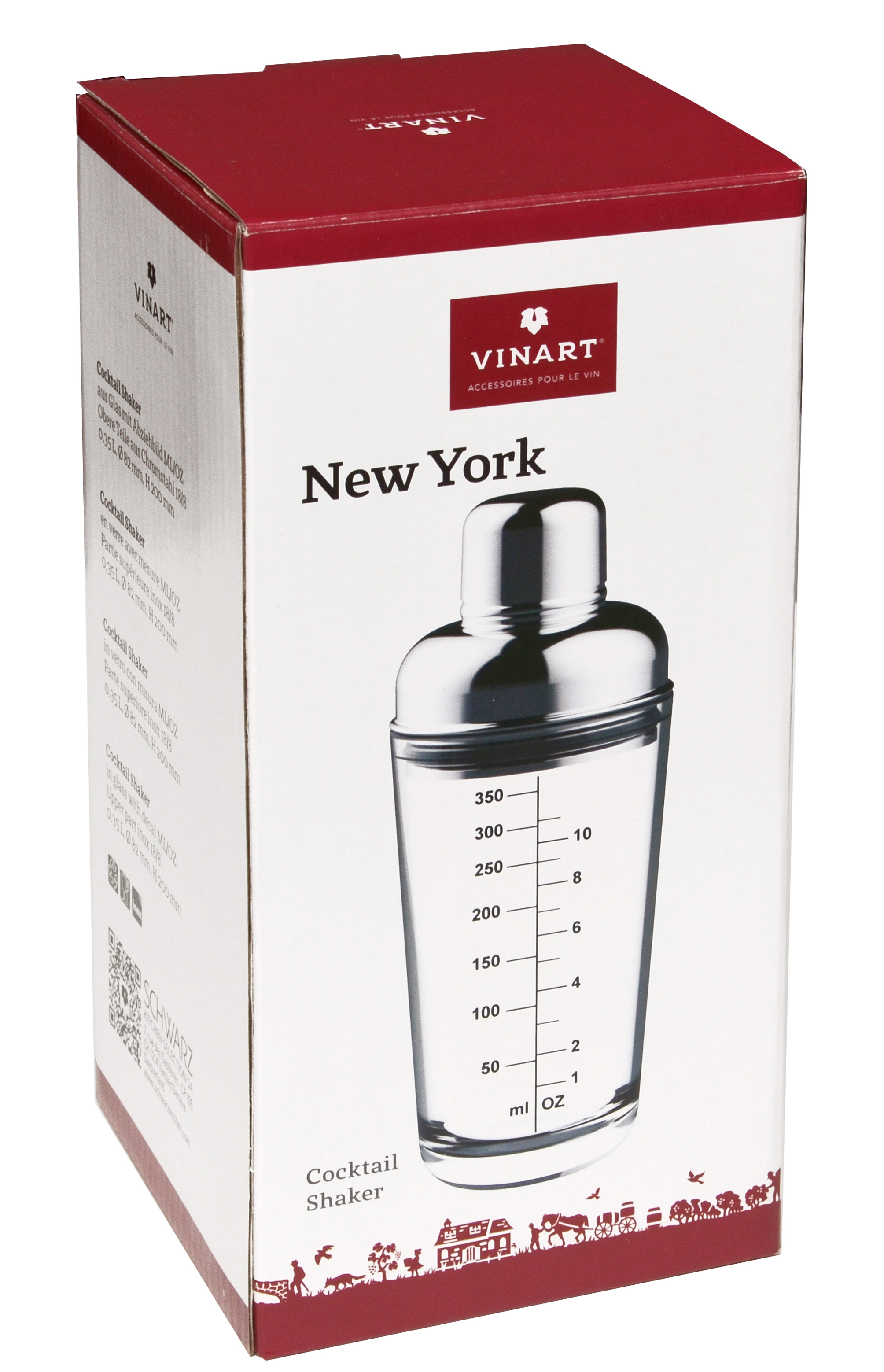 Cocktail-Shaker New York 35 cl