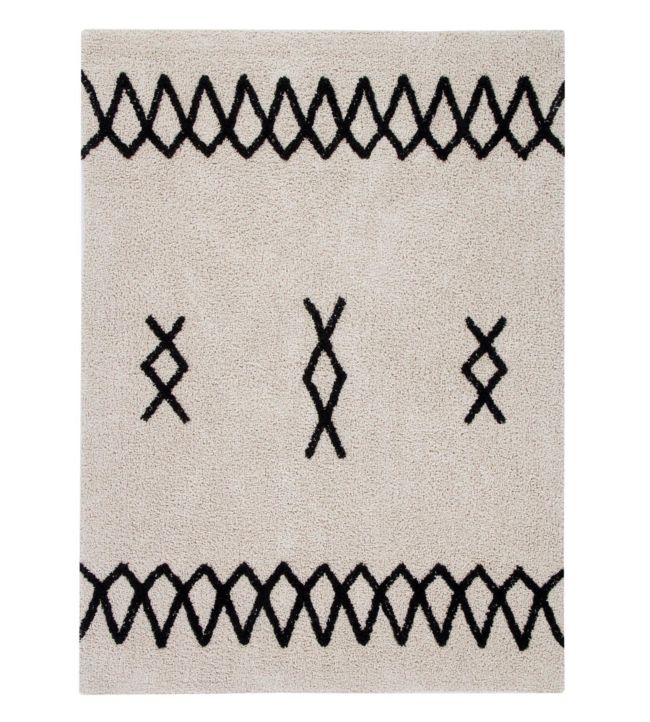 Rug Atlas Natural - Black