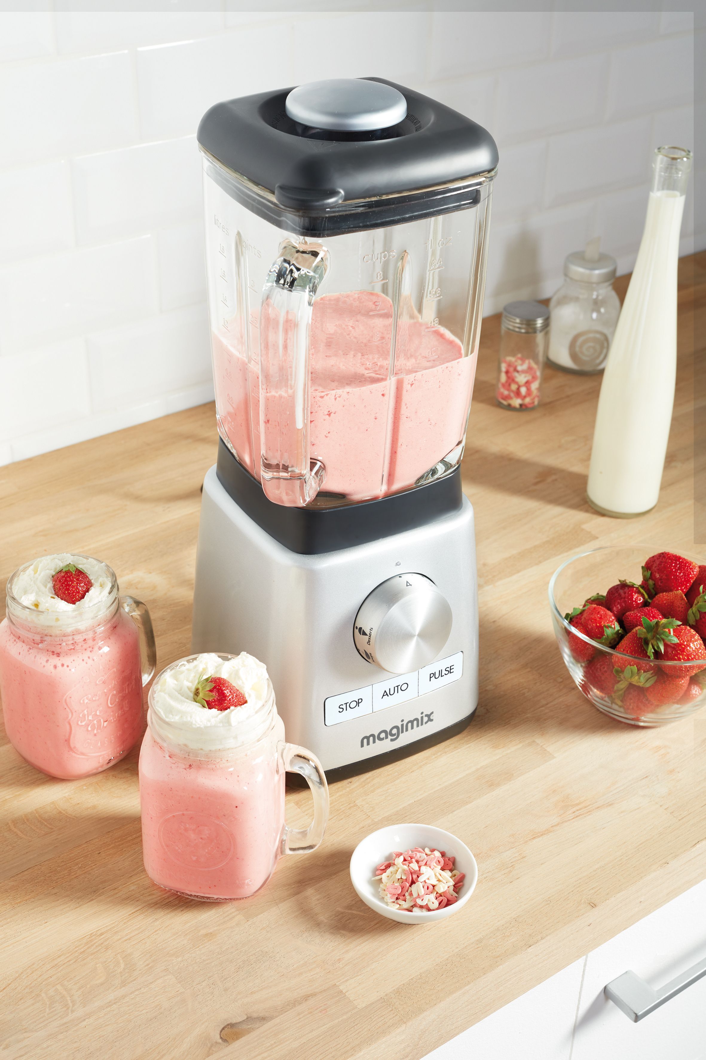Power Blender, Chrom matt
