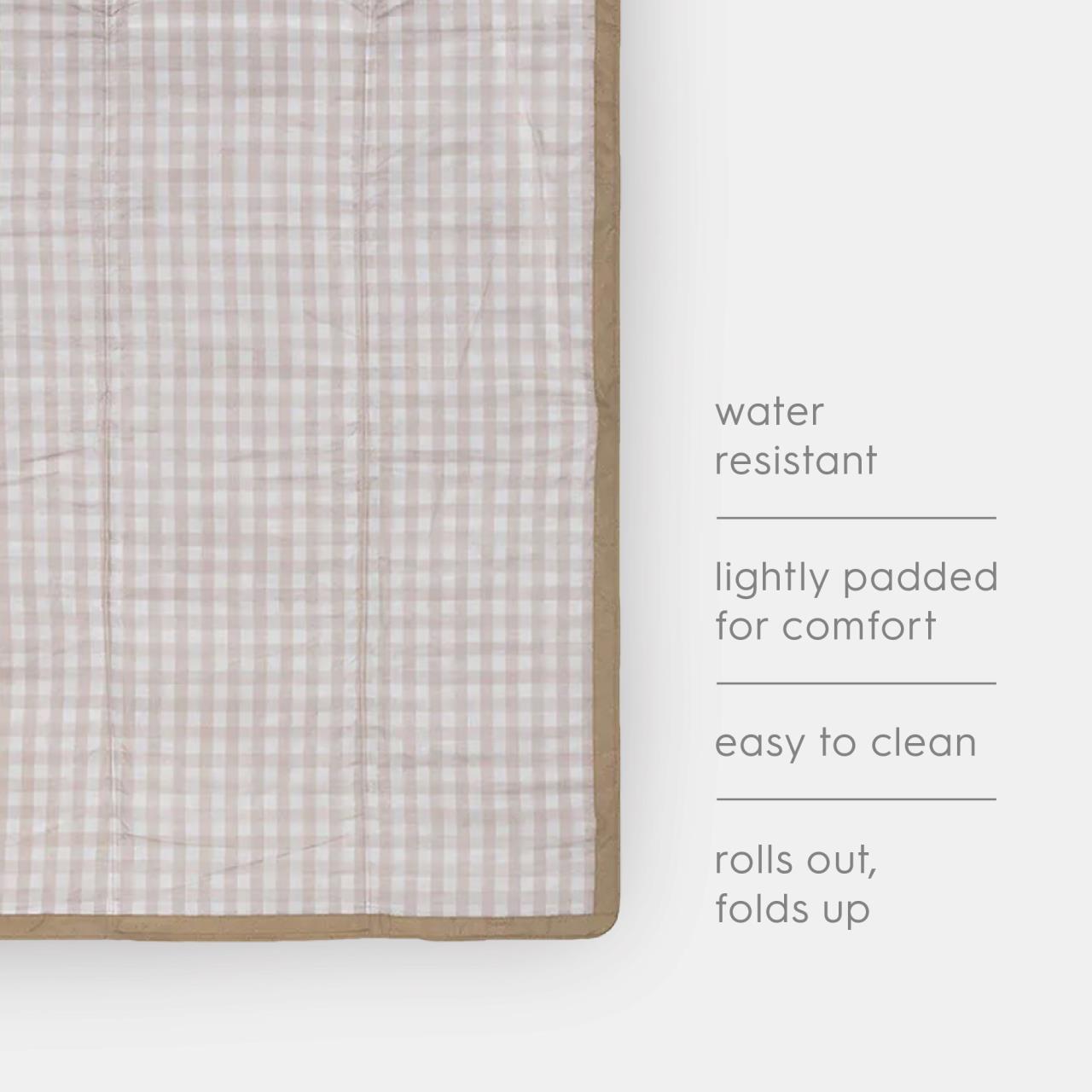 Picknick-Decke Beige Buffalo Check