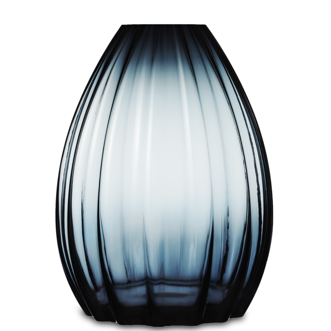 2Lip Vase, 45cm, Dunkelblau