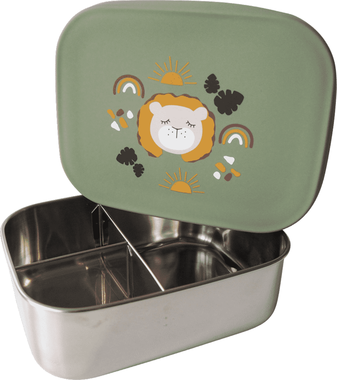 Lunchbox Löwe, olive Lunchbox Löwe, olive