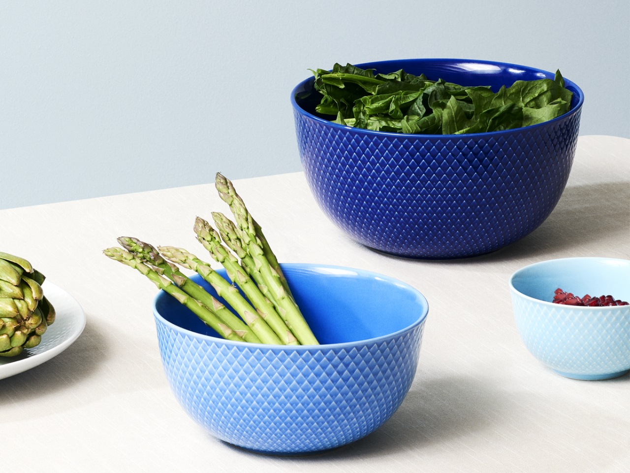 Schale, Essen, Produzieren