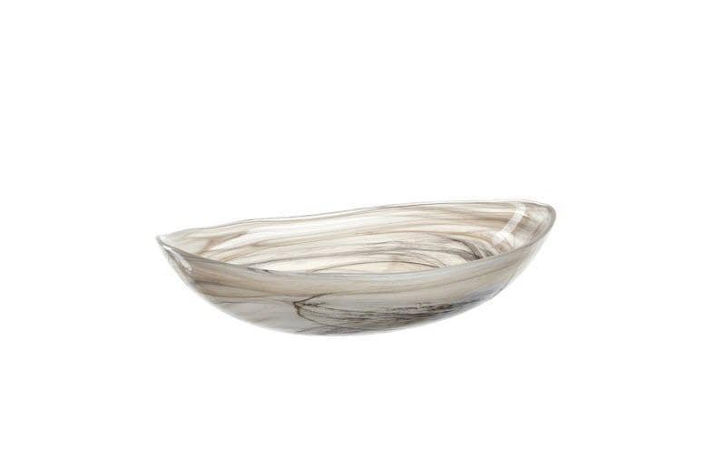 Leonardo Schale Albastro oval 22cm 4er Set Schale, Suppenschüssel