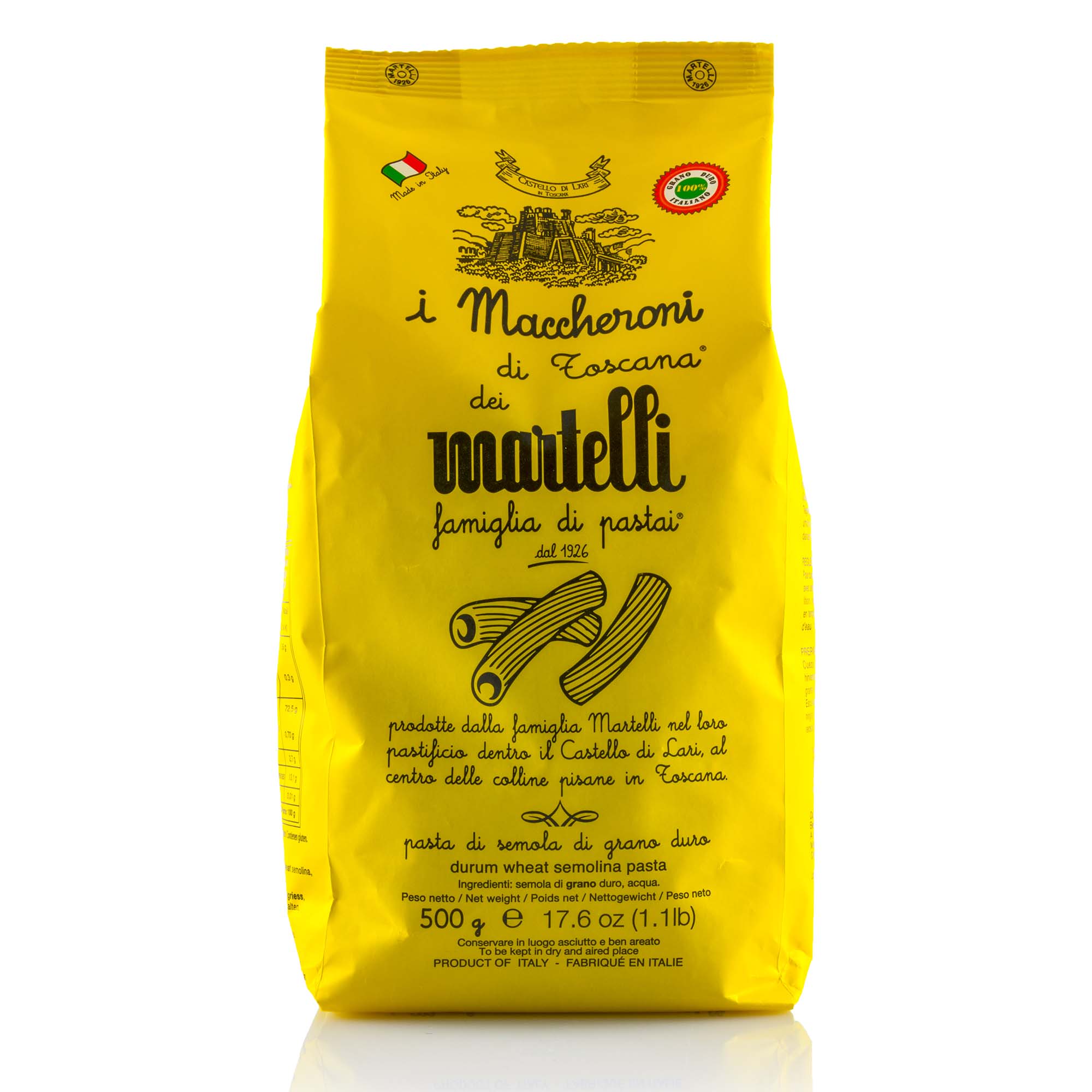 Maccheroni dei Martelli, 500g Maccheroni dei Martelli, 500g