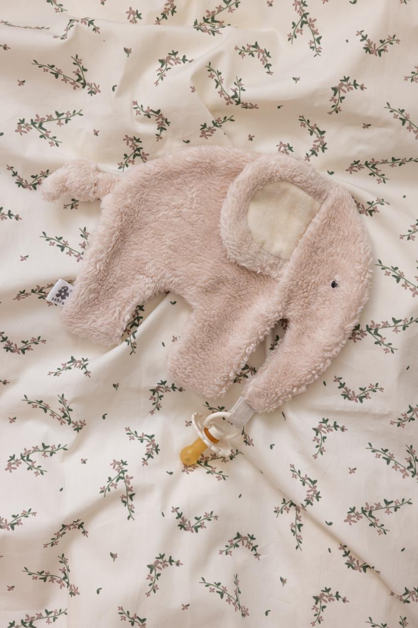 Schmusetuch mit Schnullerhalter, Fanto, Birch Rose Dekoration für Zuhause, Decke