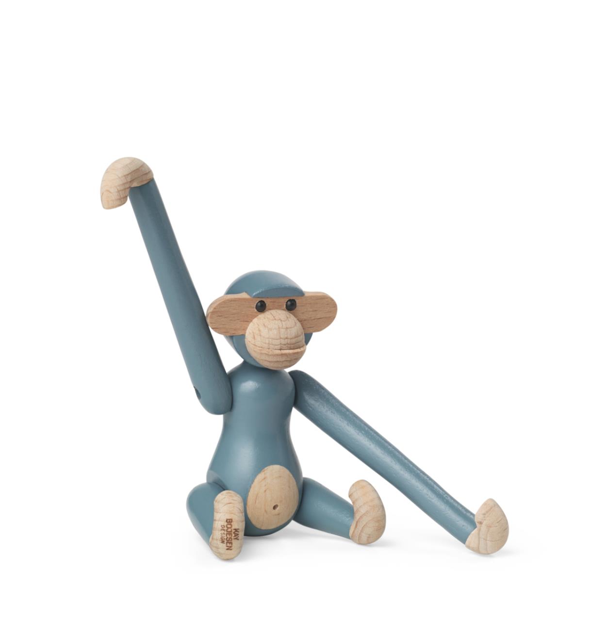 Affe mini vintage, 9.5cm, vintage blau