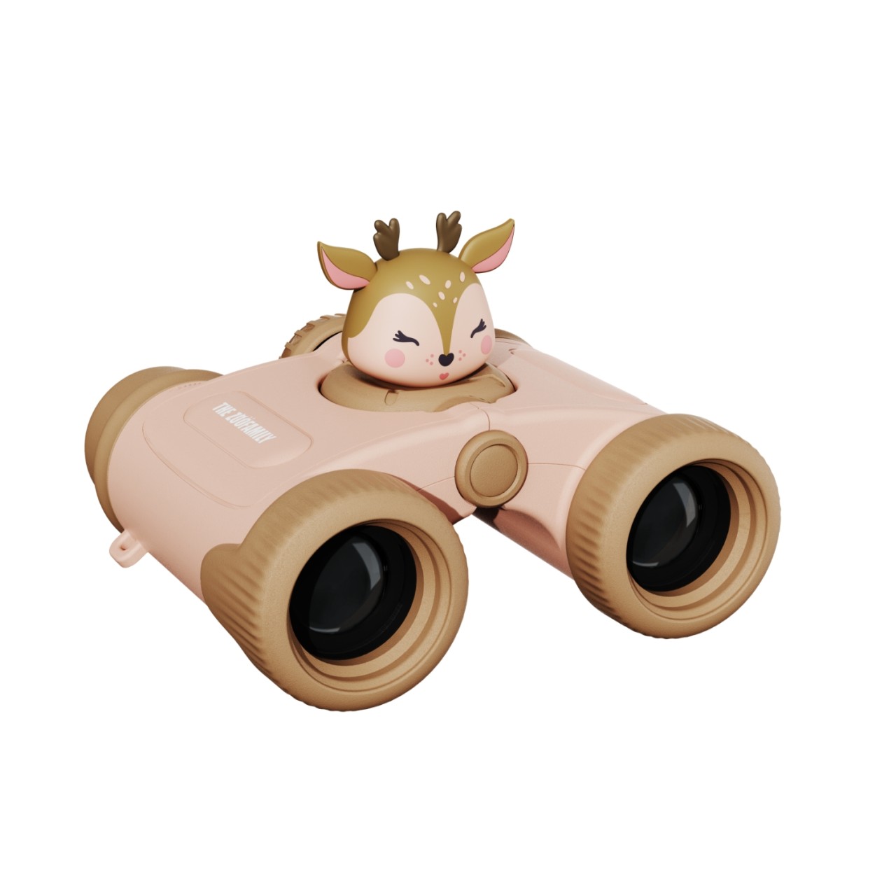 Fernglas, Spielzeug, Reh-Design, Rosa, Kinderspielzeug
