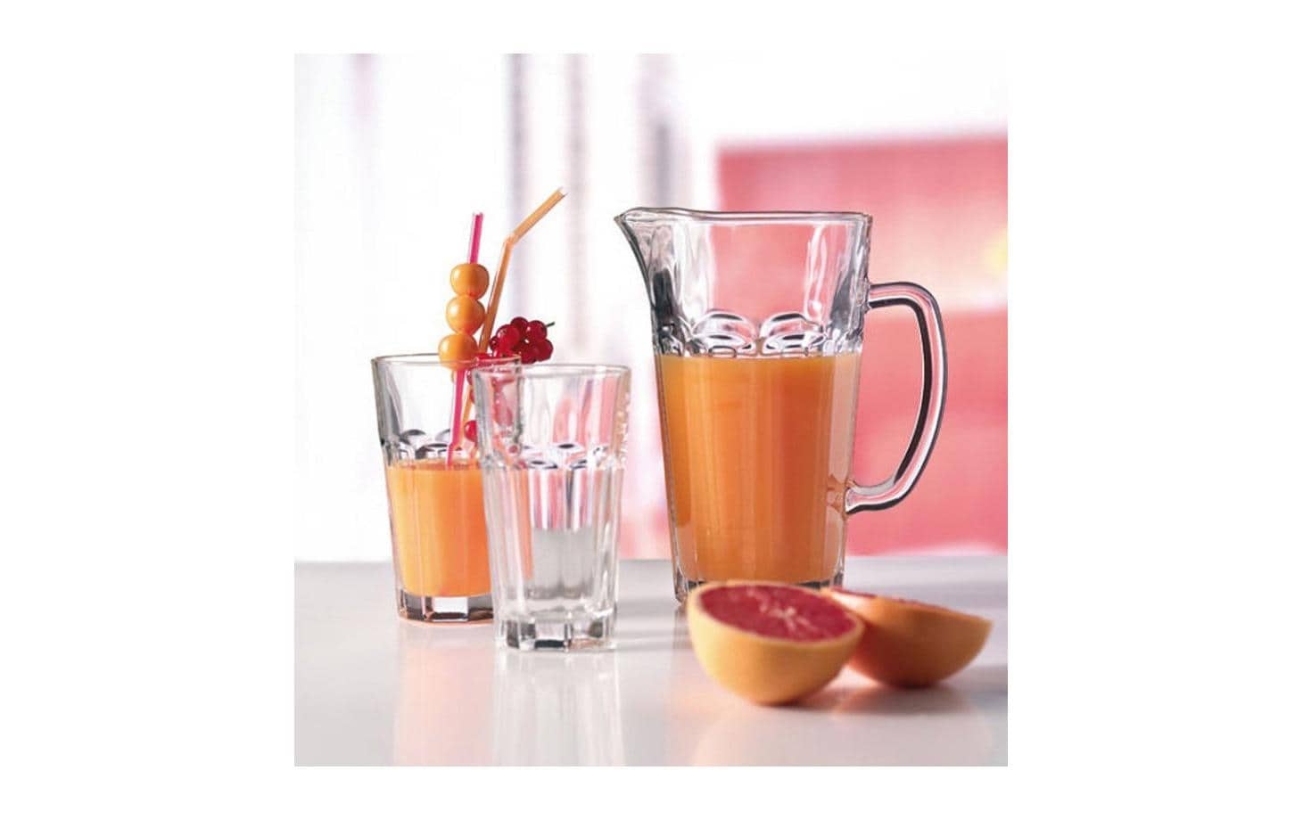 Leonardo Glas und Krug Set Rock Getränk, Saft, Grapefruit, Tasse, Bier