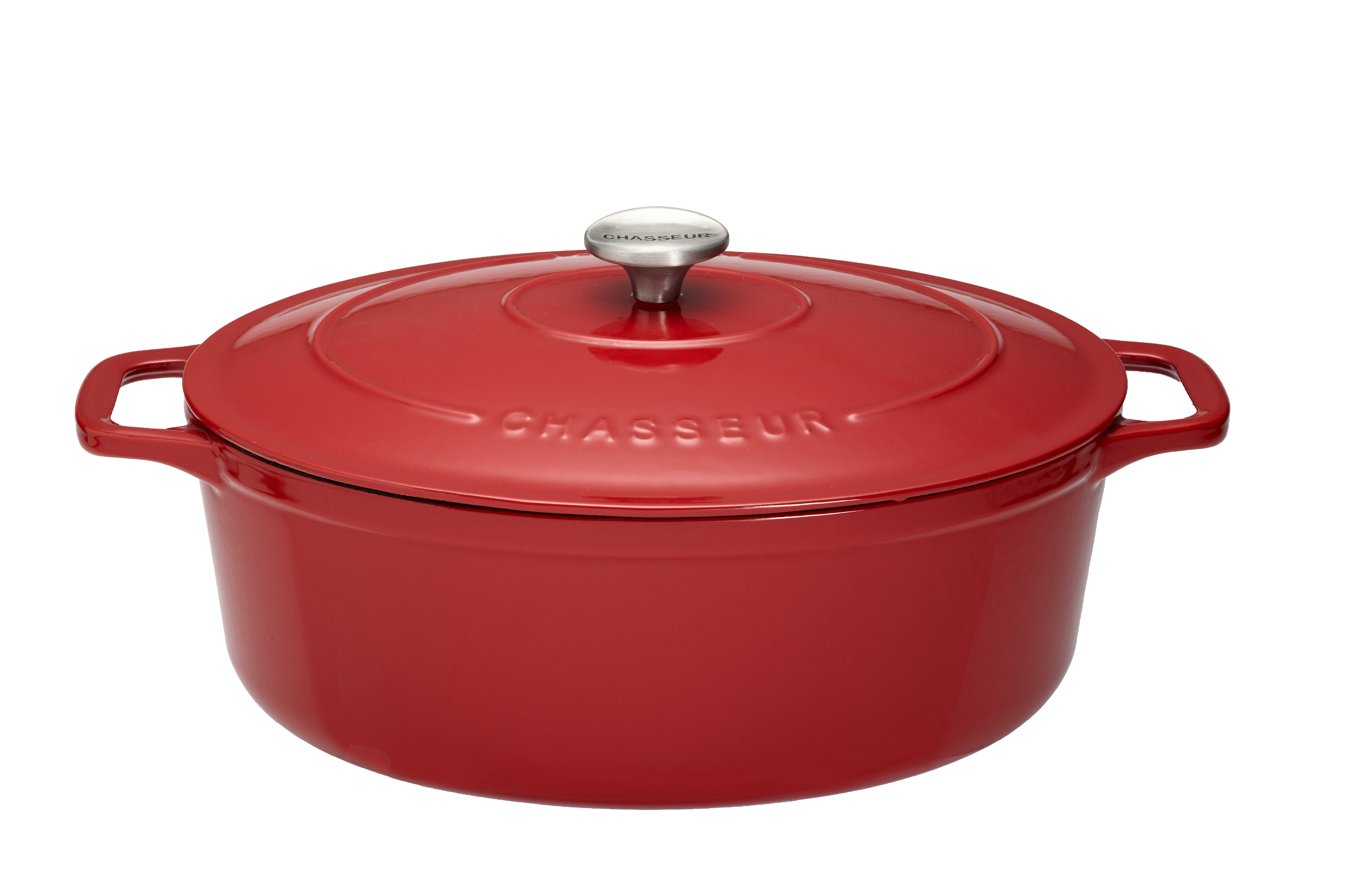 Schmortopf oval rot 31cm