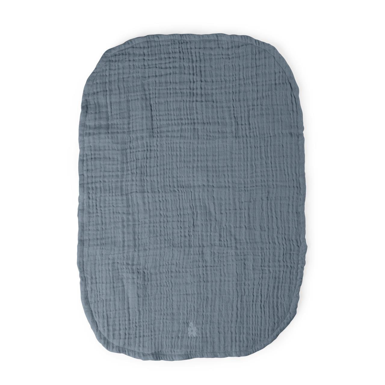 Wickelunterlage 6-lagig, Musselin, Blue
