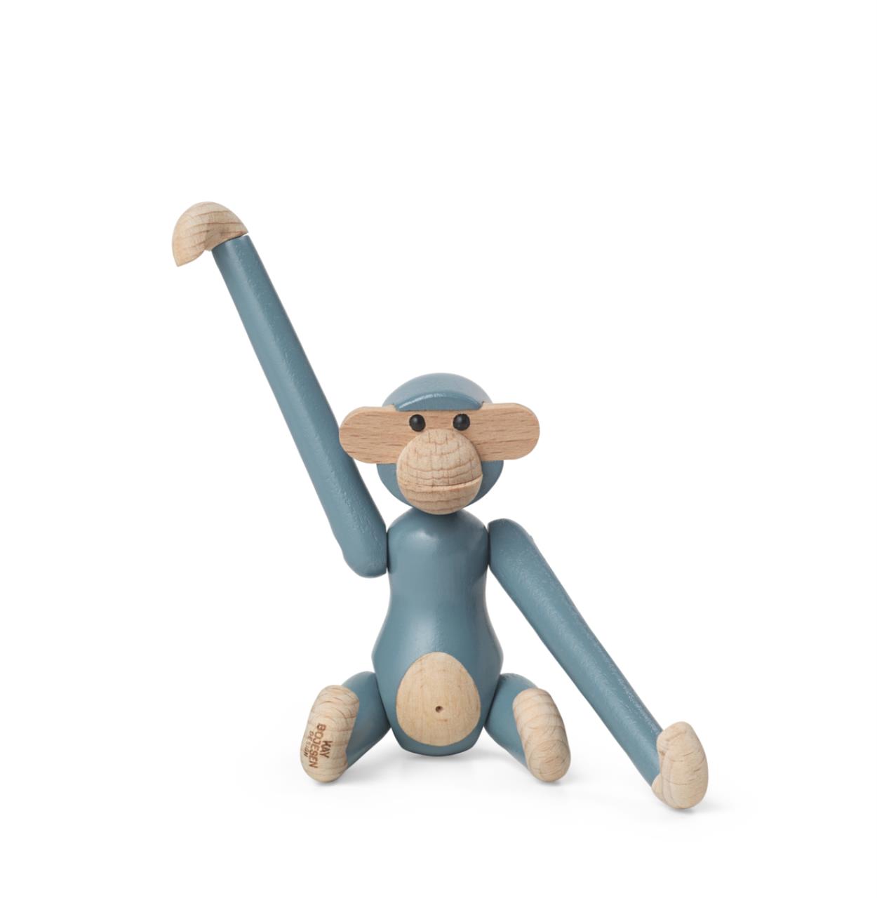 Affe mini vintage, 9.5cm, vintage blau