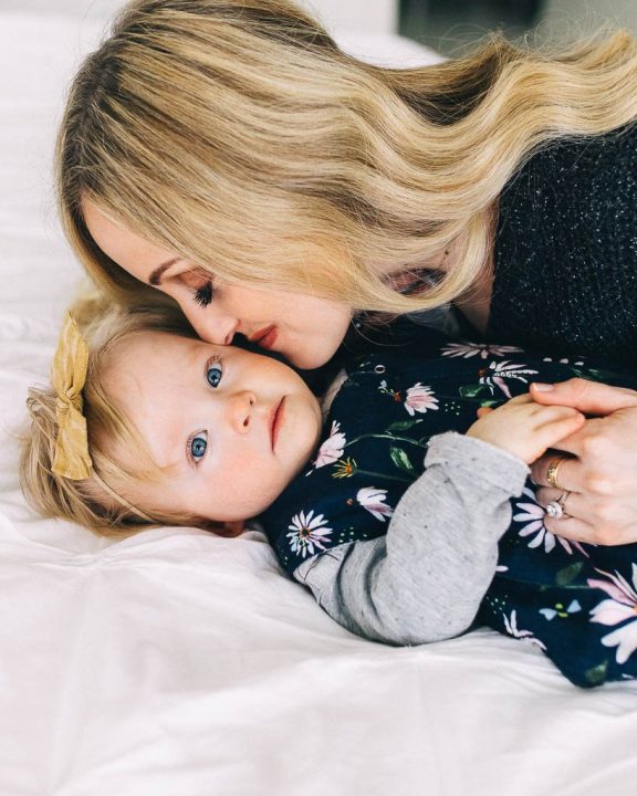 Cotton Muslin Sleeping Bag Gr. M - Dark Coneflower