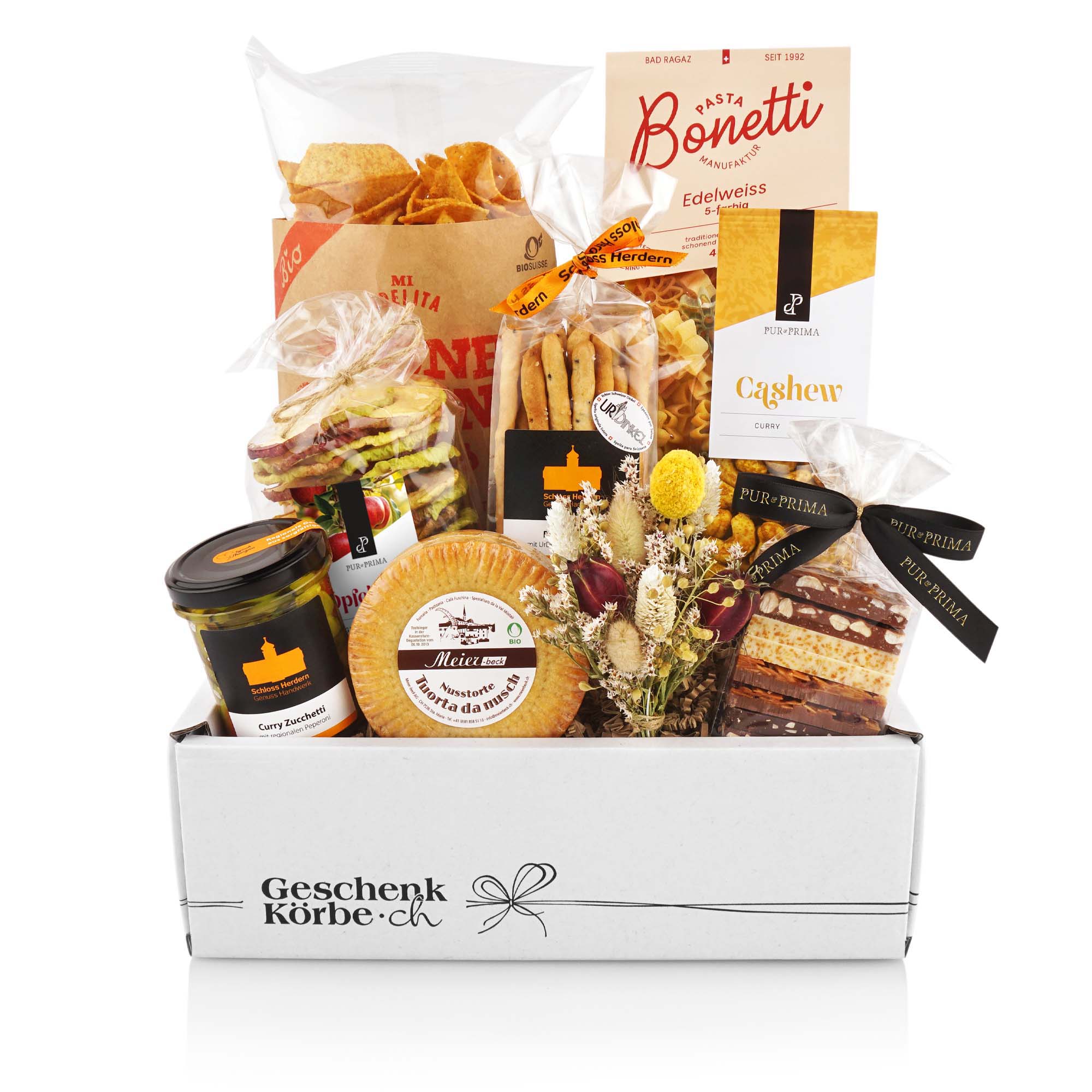 Geschenkkorb, Lebensmittelkorb, Feinkost, Keks, Käse