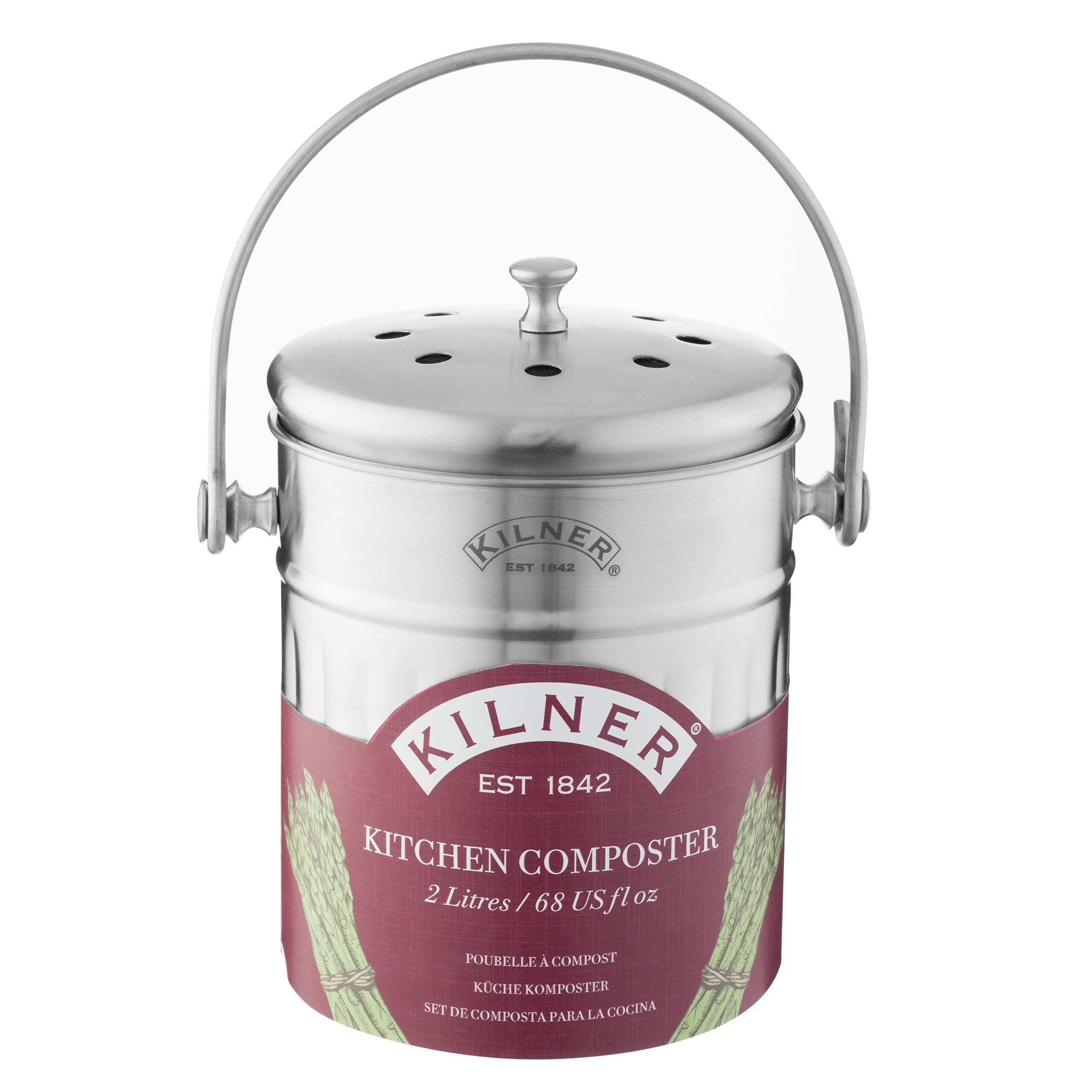 KILNER Küchen Komposter 2 Liter