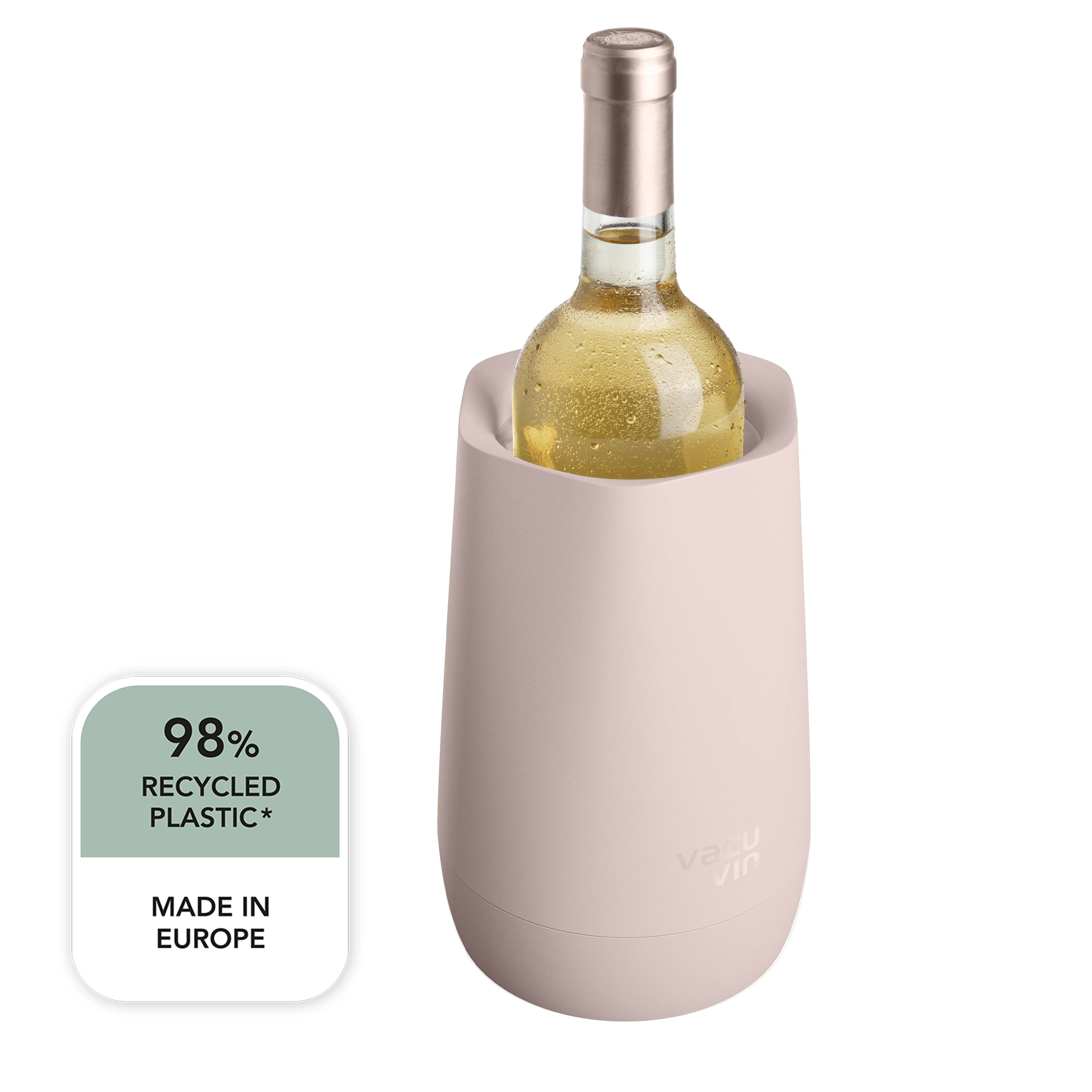 Active cooler Wine Hexo Sand - recycelbarer Kunststoff 98%