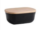 Brotbackform schwarz 35.5 x 24.5 x 15.8 cm 6.5L