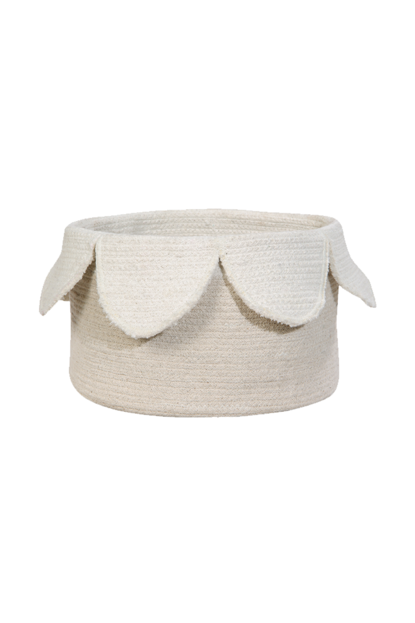 Korb Petals Ivory