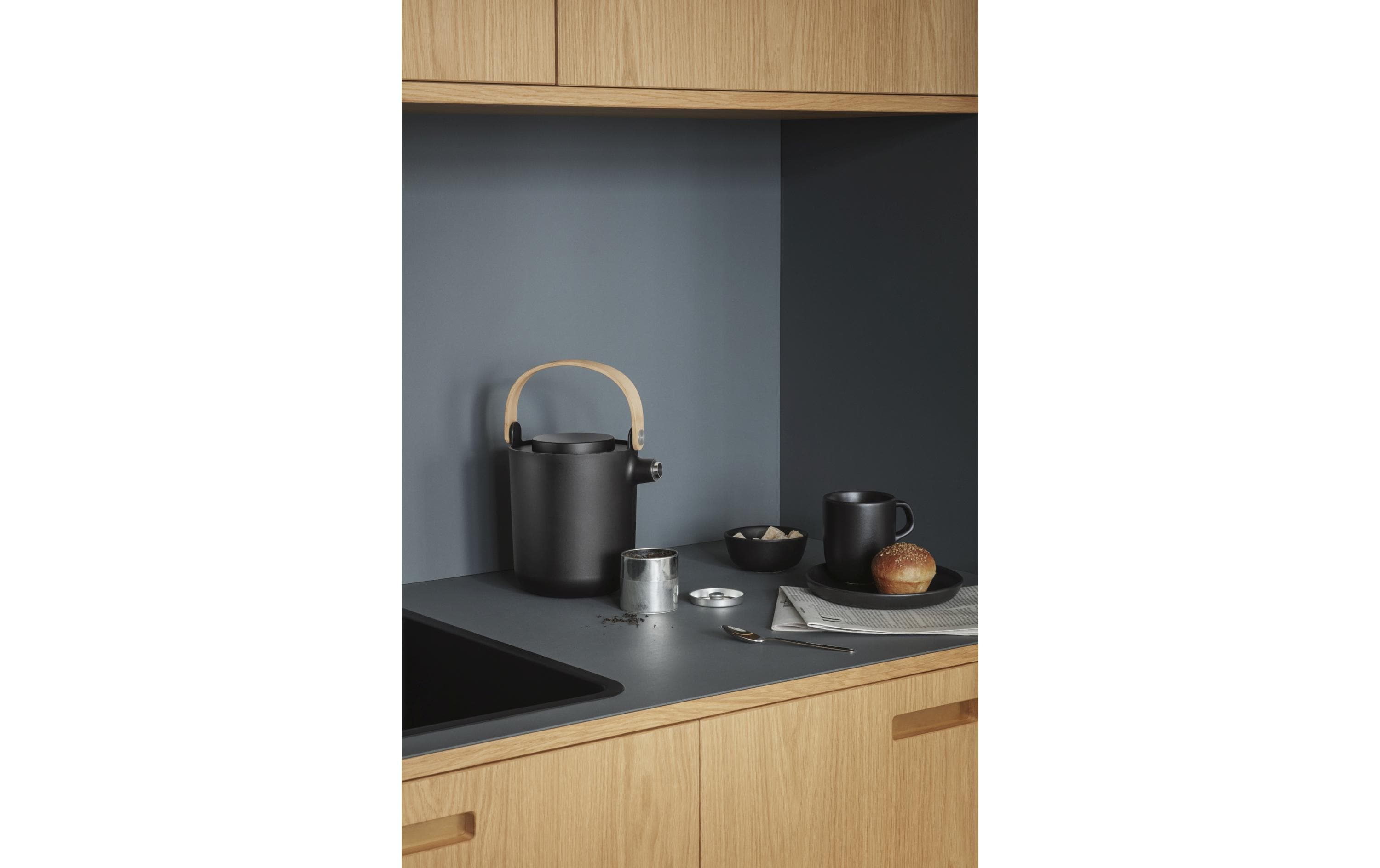 Eva Solo Teekrug Nordic Kitchen 1l Black Eva Solo Teekrug Nordic Kitchen 1l Black