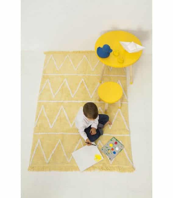 Rug Hippy Yellow
