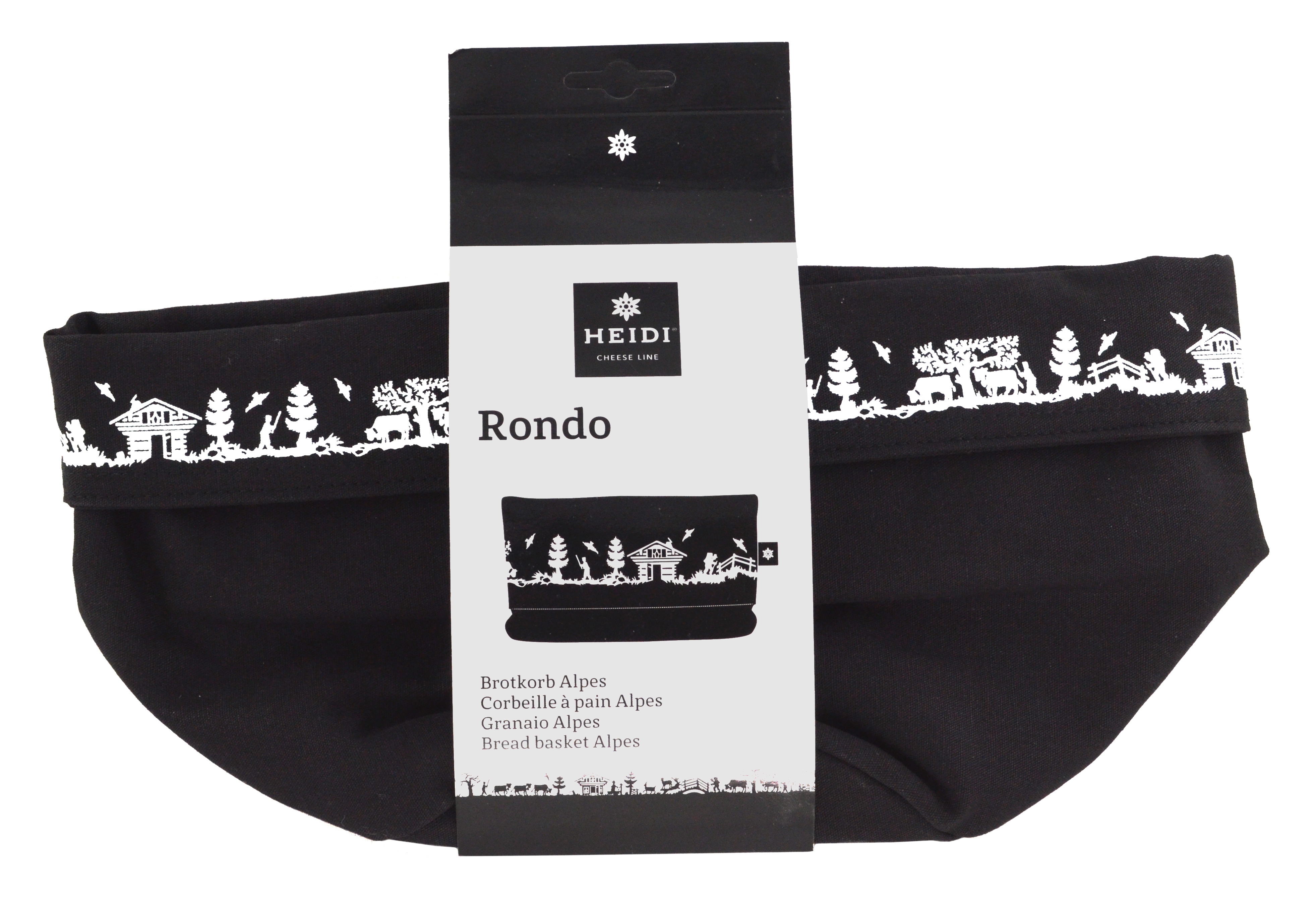 RONDO Brotkorb Alpen Ø22 cm