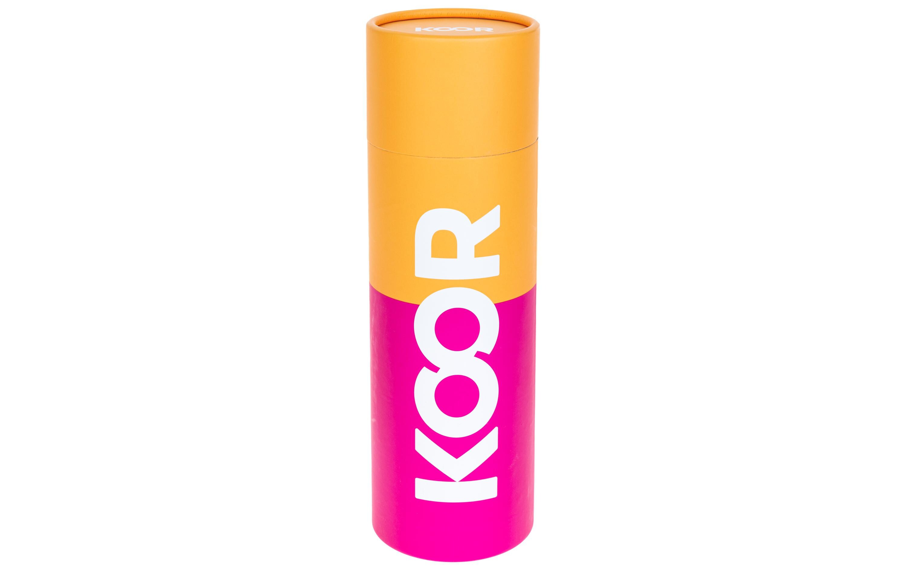 KOOR Flasche Thermo 500ml Orange / Pink